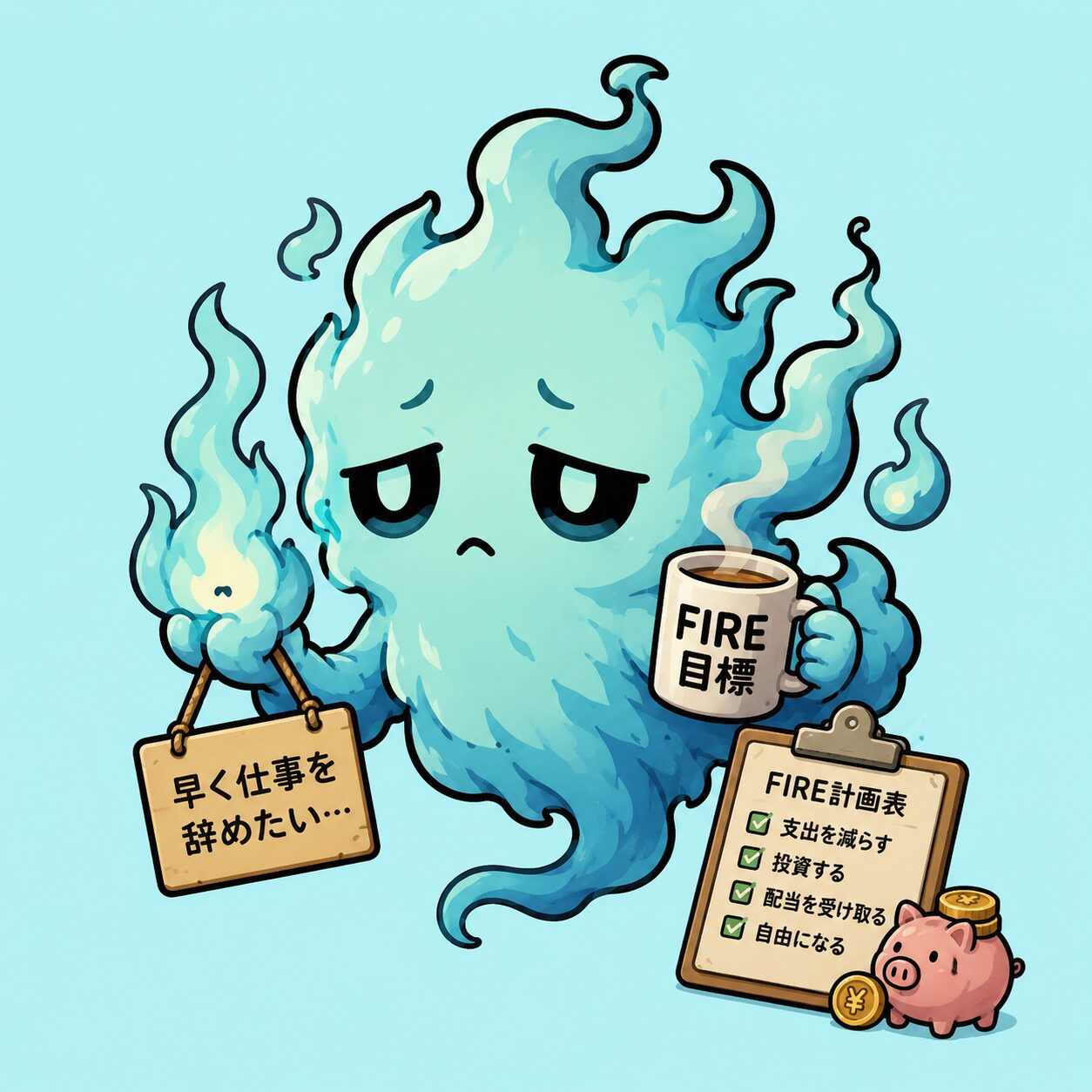 FIREファントム｜自由を求める家計モンスター