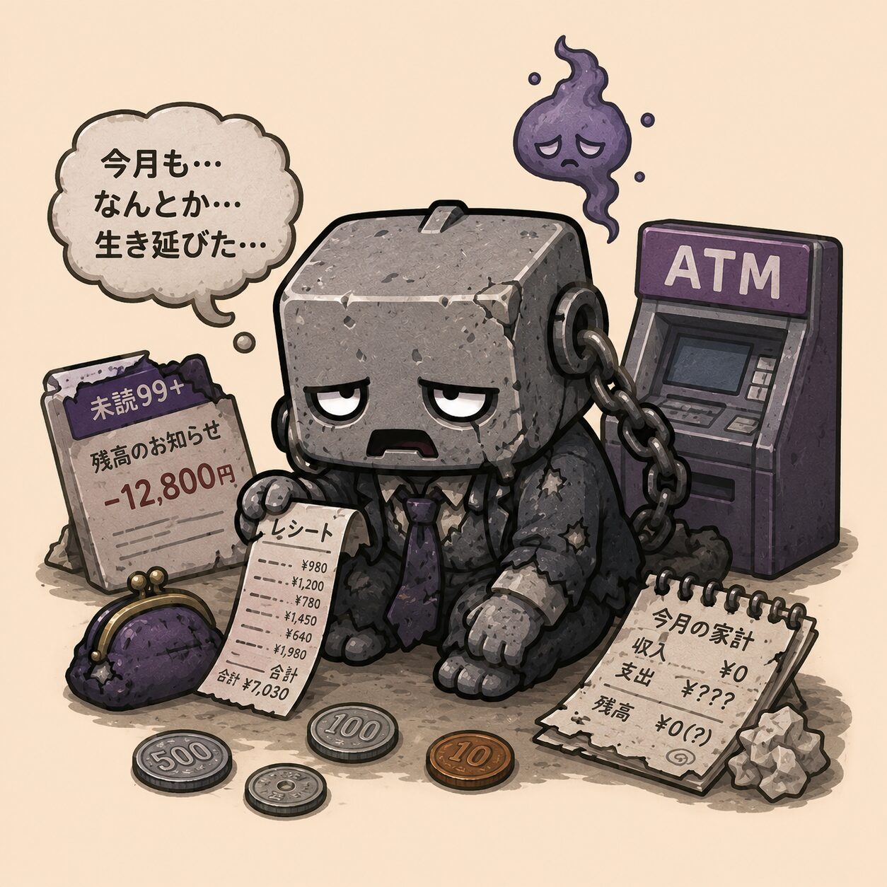 ペイデッド｜給料日前に蘇る家計モンスター